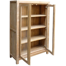 Recycled Teak Wood Singola Bathroom Linen Cupboard