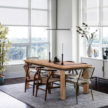 Recycled Teak Wood Tuscany Dining Table - 79" x 40"