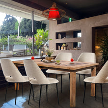 Recycled Teak Wood Tuscany Dining Table -  71" x 36"