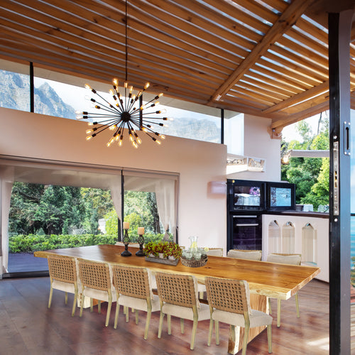 Suar Live Edge Unique Slab Dining/Conference Table - 138