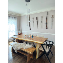 Suar Live Edge Unique Slab Dining Table - 79" Long (choice of table tops)