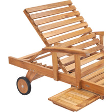 Teak Wood Bahama Pool and Patio Lounger
