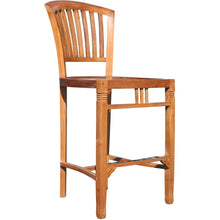 Teak Wood Orleans Counter Stool