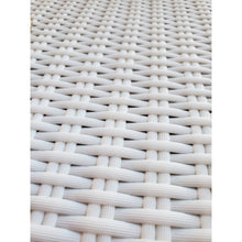 Teak Wood Paris Patio Lounge and Dining Chair, White