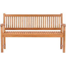Teak Wood Elzas Double Bench