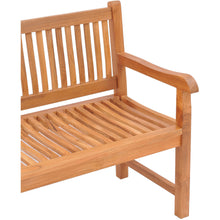 Teak Wood Elzas Double Bench
