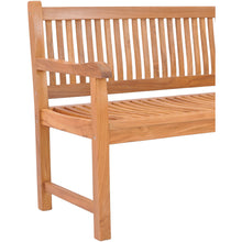 Teak Wood Elzas Double Bench