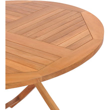 Teak Wood Java Folding Table, 47 inch