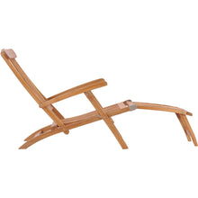 Teak Wood Titanic Outdoor Reclining Steamer Chair