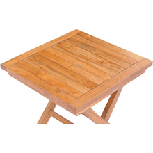 Teak Wood Titanic Folding Side Table