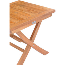 Teak Wood Titanic Folding Side Table