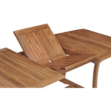 Teak Wood West Palm Semi Oval Extension Table
