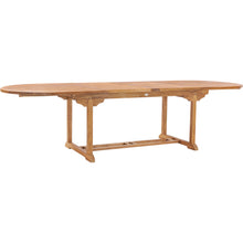 11 Piece Teak Wood Castle Patio Dining Set with Oval Double Extension Table, 8 Side Chairs and 2 Arm Chairs