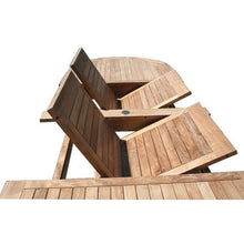 11 Piece Teak Wood West Palm Table/Chair Set With Cushions