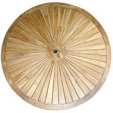 Teak Wood Sun Dining Table, 59 Inch