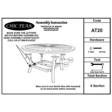 Teak Wood Sun Dining Table, 59 Inch