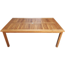 5 Piece Teak Wood Castle 55" Rectangular Small Bistro Bar Set including 4 Barstools with Arms