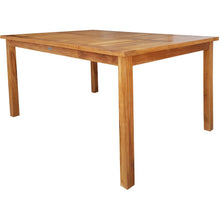 7 Piece Teak Wood Castle 71" Rectangular Large Bistro Dining Set with 2 Arm Chairs & 4 Side Chairs
