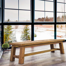 Recycled Teak Wood Tuscany Backless Bench, 79 Inch