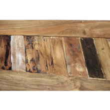 Recycled Teak Wood Tuscany Backless Bench, 63 Inch