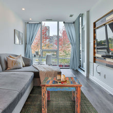 Marina del Rey Rectangular Coffee Table made from Recycled Teak Wood Boats