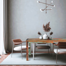 Marina del Rey Rectangular Dining Table Made From Recycled Teak Wood Boats, 63 X 35 Inches