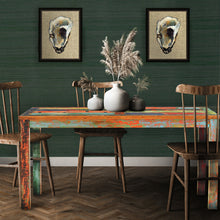 Marina del Rey Rectangular Dining Table Made From Recycled Teak Wood Boats, 63 X 35 Inches