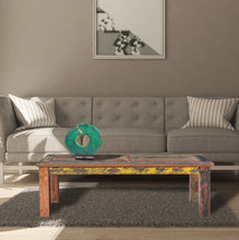 Marina del Rey Rectangular Coffee Table made from Recycled Teak Wood Boats