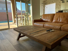 Recycled Teak Wood Tuscany Coffee Table - 55" x 30"