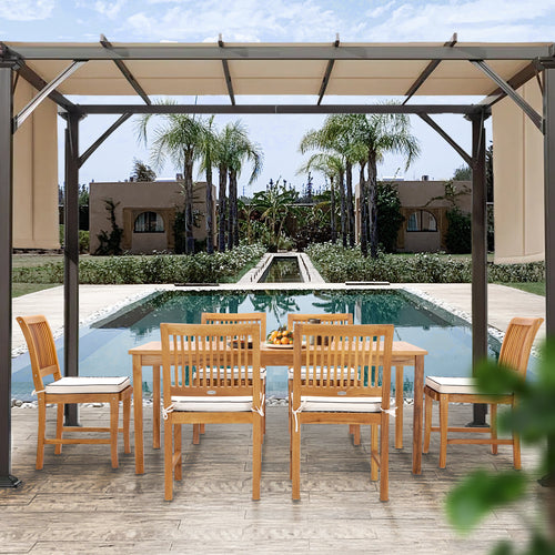 7 Piece Teak Wood Castle 71