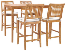 Teak Wood Antigua Rectangular Bistro Table, Counter Height (55", 63" and 71" sizes)