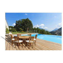Teak Wood Orleans Side Chair