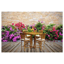 5 Piece Square Teak Wood Orleans Bar Table/Chair Set With Cushions - Chic Teak
