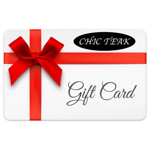 Chic Teak Canada Gift Card Credit – Save 10% for a Limited Time!