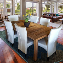 Recycled Teak Wood Tuscany Dining Table - 79" x 40"