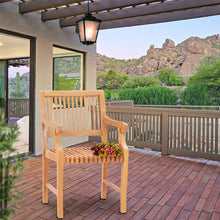 Teak Wood Castle Arm Chair