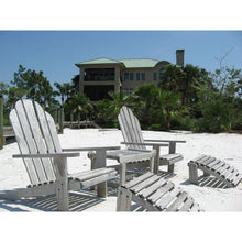 Teak Wood Adirondack Chair With Footstool
