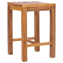 Teak Wood Santa Monica Counter Stool, 24 inch