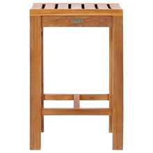 Teak Wood Santa Monica Counter Stool, 24 inch