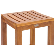 Teak Wood Santa Monica Counter Stool, 24 inch