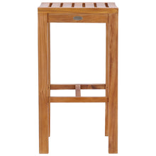 Teak Wood Santa Monica Bar Stool, 30 inch