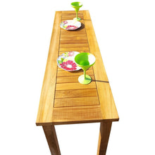 Teak Wood Santa Monica Serving Table
