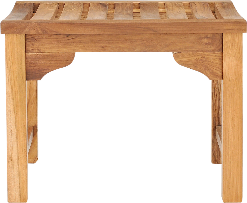 Teak Wood Santa Cruz Shower Stool, 2 Foot by Chic Teak Canada only CAD 448.58