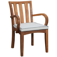 11 Piece Oval Teak Wood Boston Table/Chair Set With Cushions