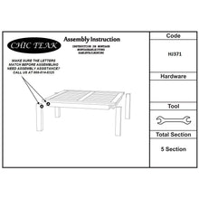 Teak Wood San Francisco Square Coffee Table