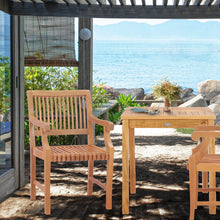 Teak Wood Castle Arm Chair