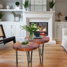Teak Wood Freedom Side Table