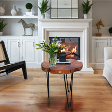 Teak Wood Freedom Side Table