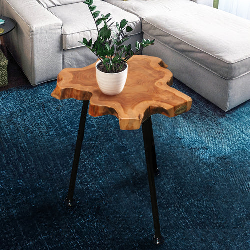Teak Wood Ampyang Side Table