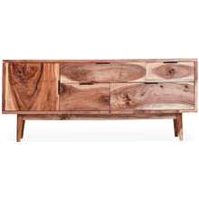 Bononia Live Edge Suar Wood Buffet with 1 door/4 drawers